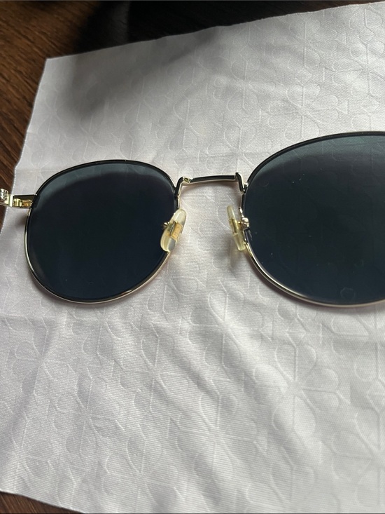 Adelais Kate Spade Tortoiseshell-Arm Sunglasses with Pink Rim and Gold Accents main image 9